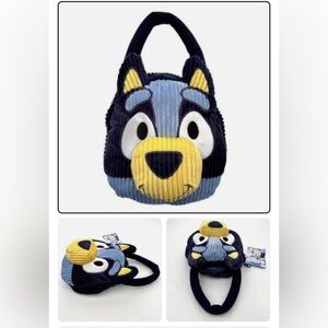 Bluey Kids Plush Purse Handbag